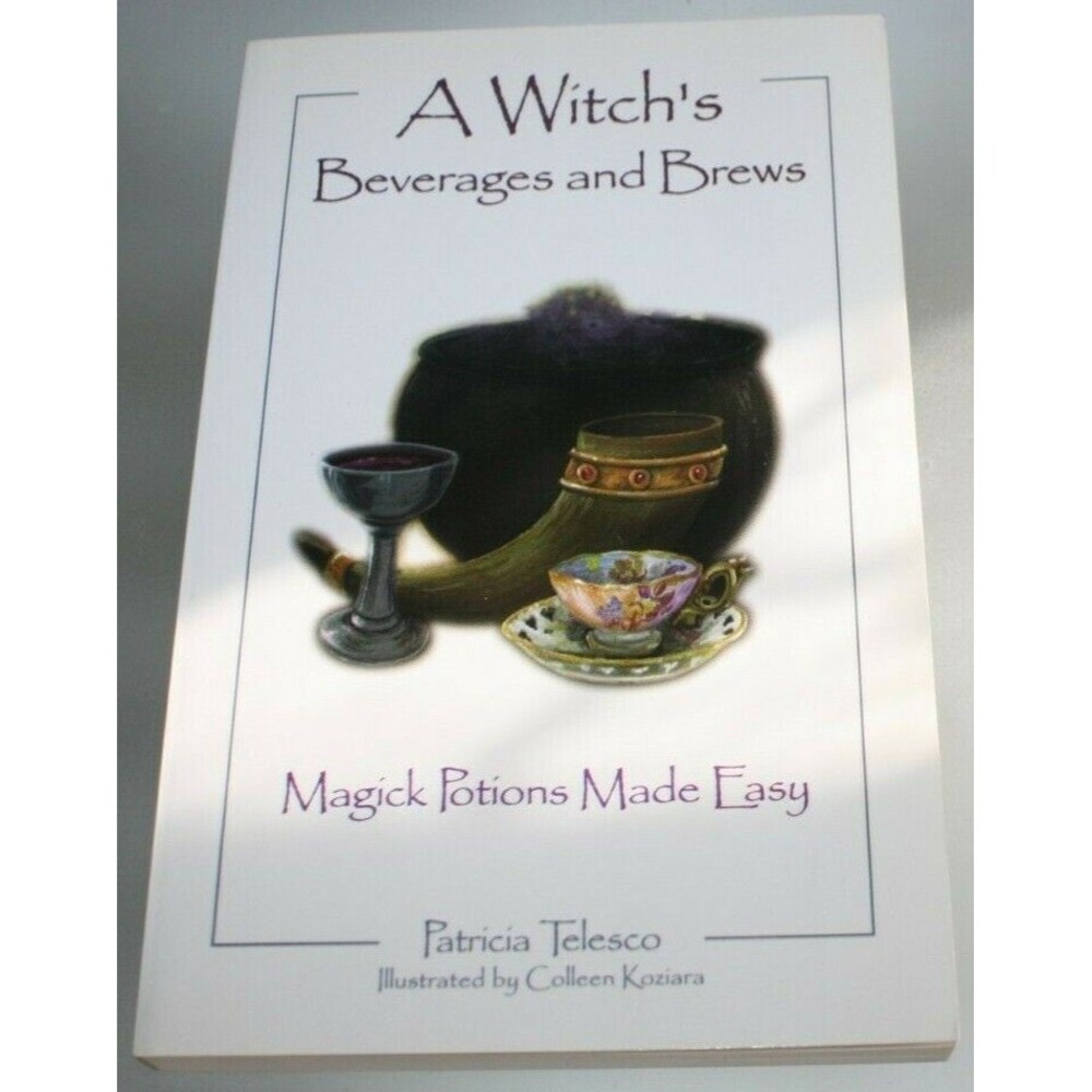 A WITCH'S BEVERAGES AND BREWS By Patricia Telesco *Excellent Condition*